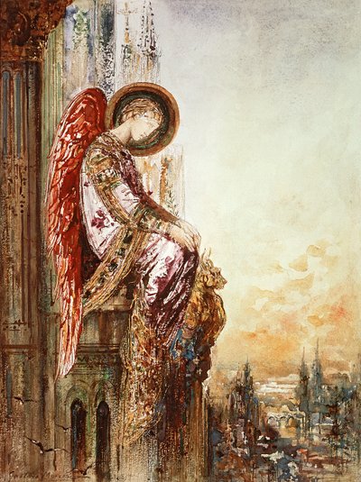 Angel Traveller by Gustave Moreau